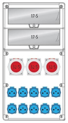 Rozdzielnica R-BOX 740 34S:3x32/5,10x250V,IP65 B.18.740-5_IP65