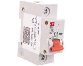 Wyłącznik nadprądowy 1P C 100A 10kA AC BKH 06110331R0