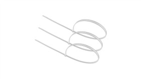 Opaska Kablowa Ok-36400W 3.6X400mm Biała