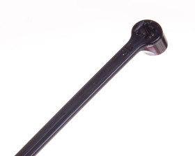 Opaska kablowa 290x3,5 czarna UV 2-LOCK zęby stalowe BMTN2936 /100szt./
