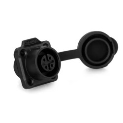 wodoodporne złącze okrągłe, gniazdo żeńskie, CNLINKO, 4 PIN, IP67/IP65, 250V ,35*26*26cm ,...