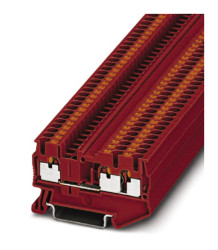 Blok zacisków przelotowych Phoenix Contact poziomy: PodwójnyWciskane PT 2.5-TWIN RD 24A 800 V