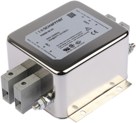 Filtr EMC 30A 1-fazowy 250 V AC 400Hz Schaffner Montaż w obudowie