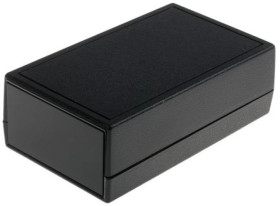 Obudowa ręczna, 116.84 x 68.95 x 38.1mm, materiał: ABS, kolor: Czarny, RS PRO