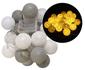 OL.COTTON-BALLS.beige1.2m OL.COTTON-BALLS.beige1.2m