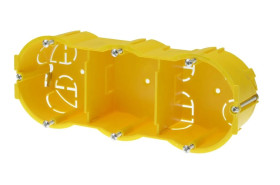 Puszka do pustych ścian 3x60 JL-06-3PG-1