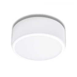 Oprawa MEGA 200, E27, 60W, obudowa stalowa-biała, klosz szklany-mleczny, IP20 MEGA 200 BIAŁA 1XE27