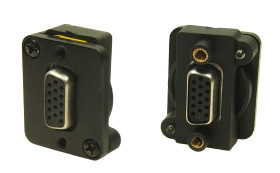 Akcesorium złącza Złącze przelotowe VGA RS PRO