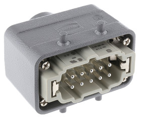 Wzmocnione złącze zasilania 10-pinowe HARTING 16A 500 V Męski M20