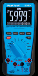 P 2030 Digital multimeter, 6000 counts, TRMS