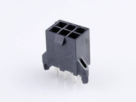 Molex Listwa kołkowa, męska, do wbudowania, standardowa Ilość pinów 6 Wymiary siatki: 4.20 mm 462070006 1 szt. paleta
