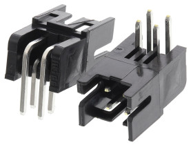 Wtyk PCB 4-pinowe raster: 2.0mm 2-rzędowe Hirose Przewlekany 2.0A 250.0 V.