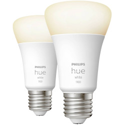 Philips 871951428919200 Hue LED Light Bulb 2pk 1050lm Warm White E27 Dimmable