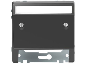 MERTEN SYSTEM DESIGN Wypust kablowy z polem opisowym DL antracyt MTN4540-6034 SCHNEIDER ELECTRIC