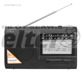 Radio przenoĹ›ne WILGA akumulator USB/SD czarne