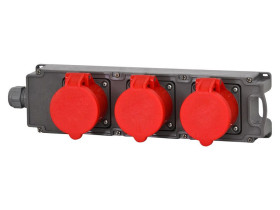 Rozdzielnica budowlana RB gniazda 2x16A/5 32A/5 IP44 TRIBOX F3.0577 F-ELEKTRO