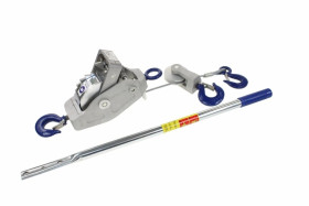 Wciągarka linowa do kabli / ręczna wciągarka do linii napowietrznych LA4000 / 1400kg:750kg / 6:3m