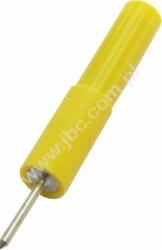 ADA 32/1,4-GE Adapter - przej. gn.4mm / igła 1,4x13mm, żółty, ELECTRO-PJP, ADA3214GE