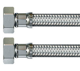 Wąż kompletny, długość: 300mm, 16 barów, Instalacja sanitarna