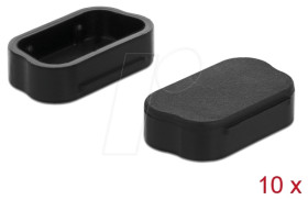 60173 Dust protection cover for Sub-D 9/Sub-D 15 connector, 10 pieces,