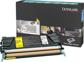 Lexmark Toner C524, C532, C534 tusz oryginalny Żółty 5000 strony C524H3YG