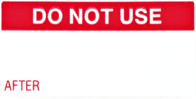 Etykieta samoprzylepna z nadrukiem 120 szt. Brady Klej