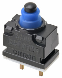 Mikroprzełącznik subminiaturowy z trzpieniem Omron SPST -NC IP67
