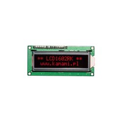 LCD1602RK - alfanumeryczny wyświetlacz LCD 2x16