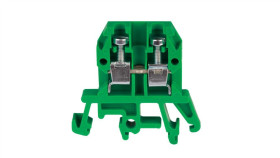 Złączka Szynowa Przelotowa 2-Przewodowa 4Mm2 Zielony Zug-G4 A11-0105