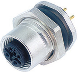 Złącze okrągłe 8-pinowe M12 Panel Gniazdo binder Żeńskie IP67 713