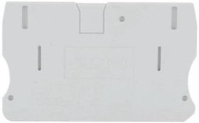 TRU COMPONENTS TC-D-JPT 10 Uchwyt końcowy Kompatybilność: TC-JPT10 , JC-JPT10-PE szary 1 szt.