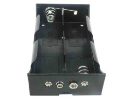 Uchwyt do baterii, x 4, montaż zatrzaskowy