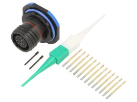 Złącze militarne rozmiar 11 MIL-DTL-38999 Series III D38999/24ZB35SN