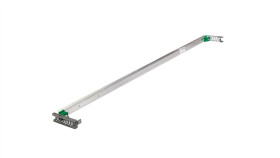 Szyna Montażowa 35X15x1200mm Stal Z Regulacją Głębokości Bpz-Dinr57-1200-T...