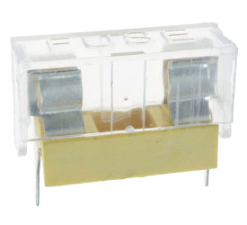 Clear 5x20mm PCB Fuse Holder