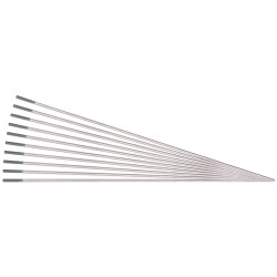 Draper 98447 Ceriated Tungsten Electrodes, 1.6 x 150mm (Pack of 10)