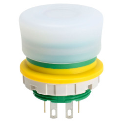 IDEC XW1E-LV3SG02Q4TWR XW Emergency Stop Switch 22mm Colour Changing 2NC WR