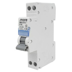 Wyłącznik różnicowo-prądowy z członem nadprądowym 1P C10A 30mA typAC