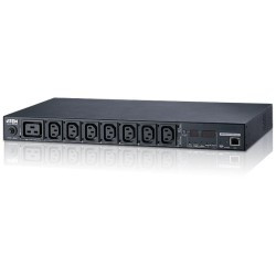 1U 8-gniazdkowa jednostka eco PDU PE5208G 16A 7 x IEC320 C13 + 1 x IEC320 C19
