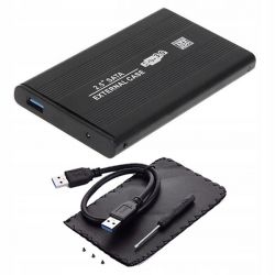 OBUDOWA DYSKU 2,5'' KIESZEŃ HDD SATA USB 3.0 +ETUI