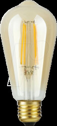 LT276447005 E27 LED lamp, 4.7 W, 470 lm, 2200 K, filament, dimmable