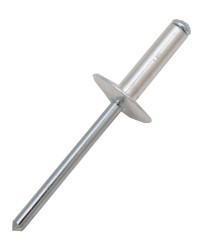 Nit średnica 4.8mm , materiał: Aluminium, jednostronnie zamknięty średnica otworu 4.9mm długość 17mm