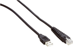 Kabel, długość 2m, złącze A: USB A, złącze B: RJ45
