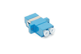 Adapter światłowodowy LC/UPC duplex SM