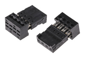 Złącze IDC 4-pinowe raster: 2.54mm Żeński Montaż na kablu Wurth Elektronik