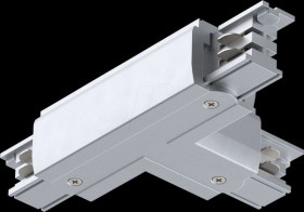 91377 ProRail3 T connector, 167.5x101 mm, max. 3680 W, silver