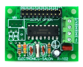 ELECTRONICS-SALON Low Frequency Square Wave Oscillator Module, 2 4 8 32 64 128 256 512 1024 2048Hz.