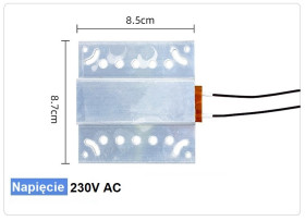 Grzałka do inkubatora z radiatorem 120W/230V