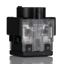 Listwa zaciskowa przycisku EAO 61 blokada Blok styków 1CO 250V ac/dc, przyłącze śrubowe