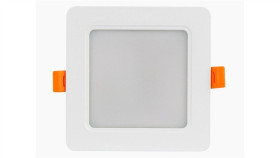 Led Line Lite Downlight Plafon Molly 9W 830Lm 3000K Ciepła Kwadrat Podtynk 3...